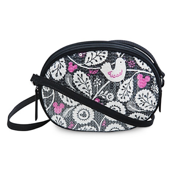 Vera Bradley Handbags - Vera Bradley Crossbody Sequin Mickey Meets Birdie